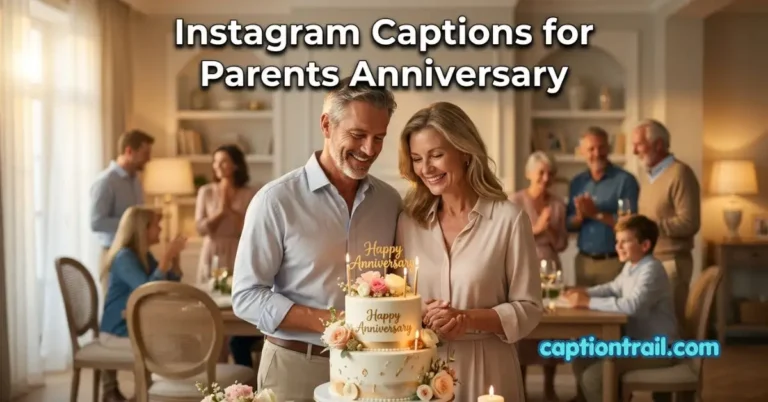 Instagram Captions for Parents Anniversary