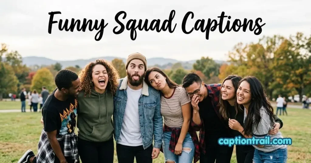 Instagram Captions for Squad
