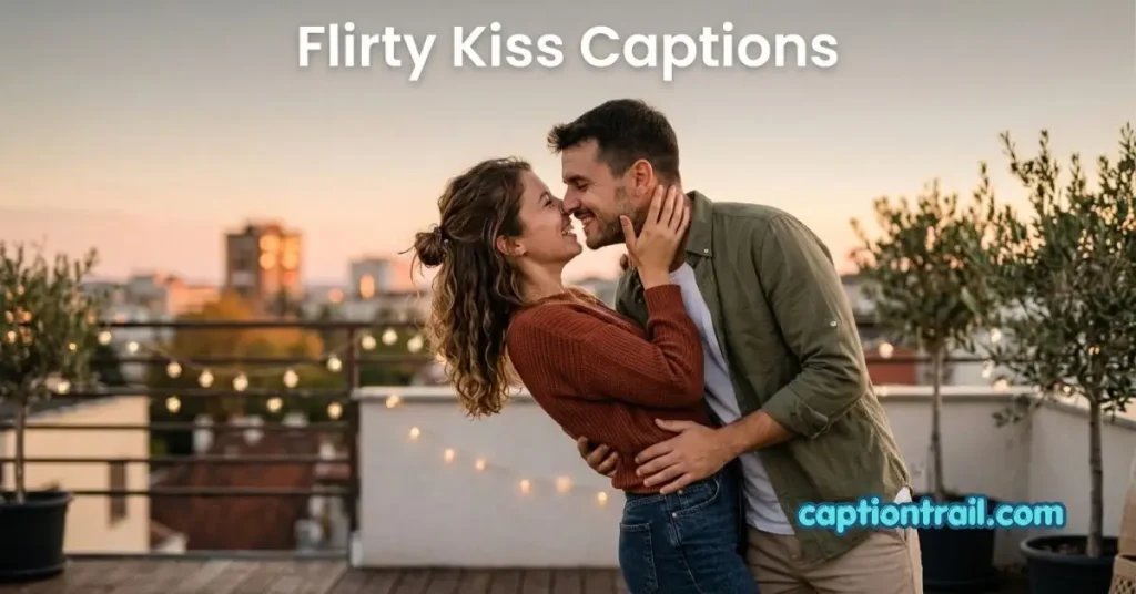 Kisses Captions for Instagram