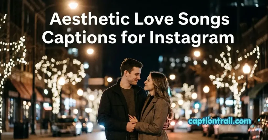Love Songs Captions for Instagram