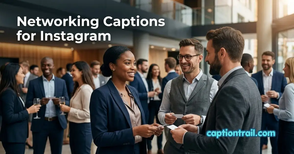 Networking Captions for Instagram