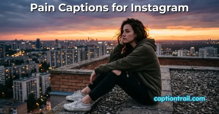 Pain Captions for Instagram