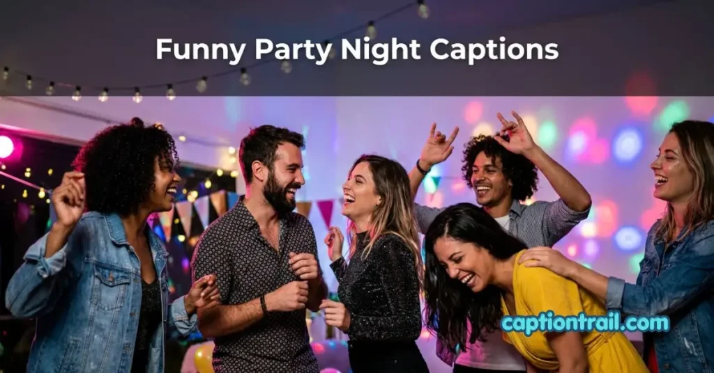 Party Night Captions for Instagram