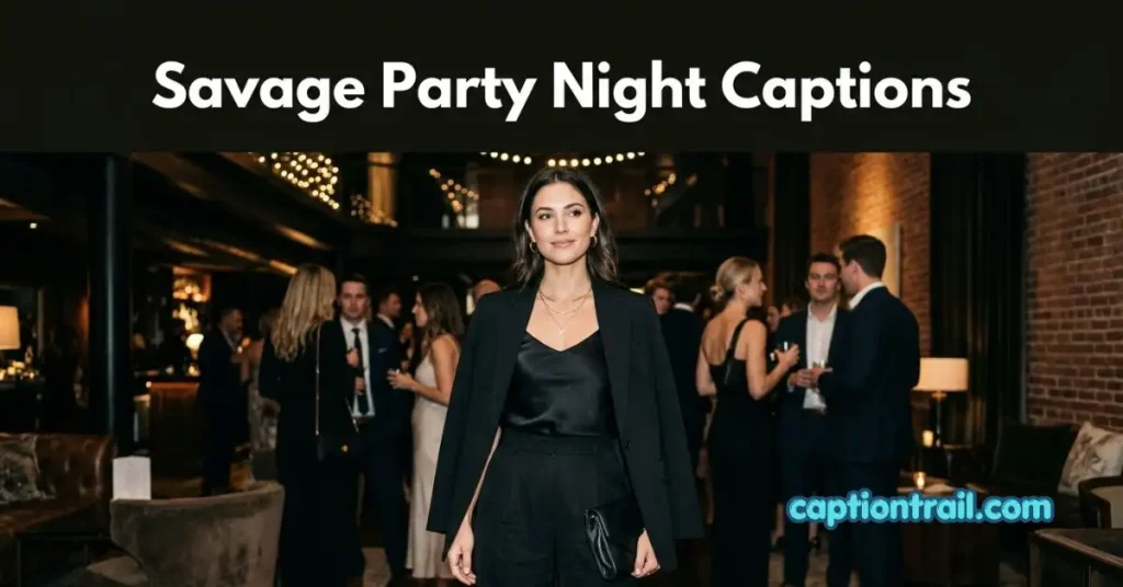 Party Night Captions for Instagram