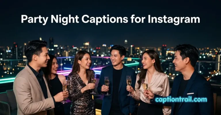 Party Night Captions for Instagram