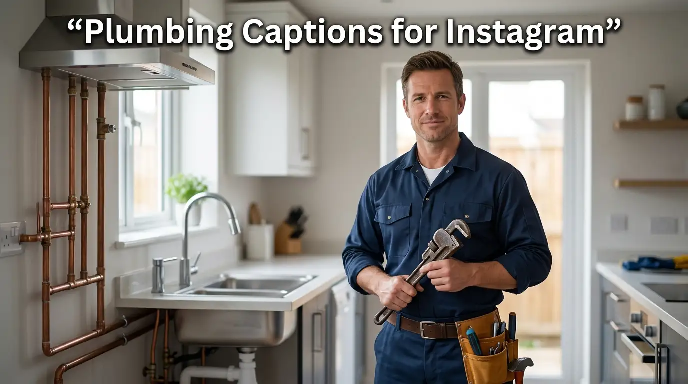 Plumbing Captions for Instagram