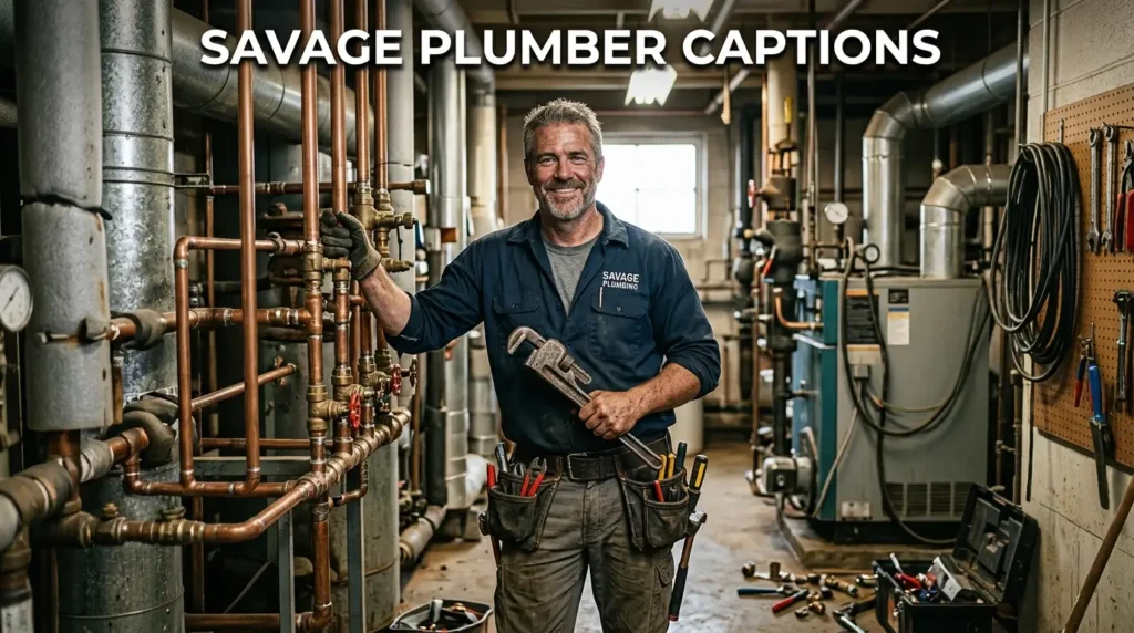 Plumbing Captions for Instagram