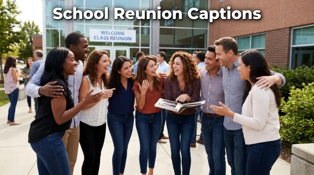 Reunion Captions for Instagram