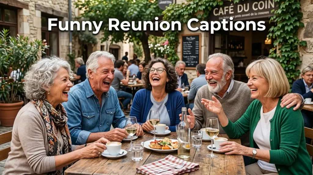 Reunion Captions for Instagram