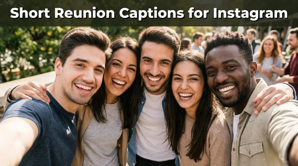 Reunion Captions for Instagram