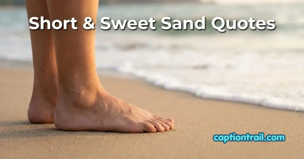 Sand Captions for Instagram