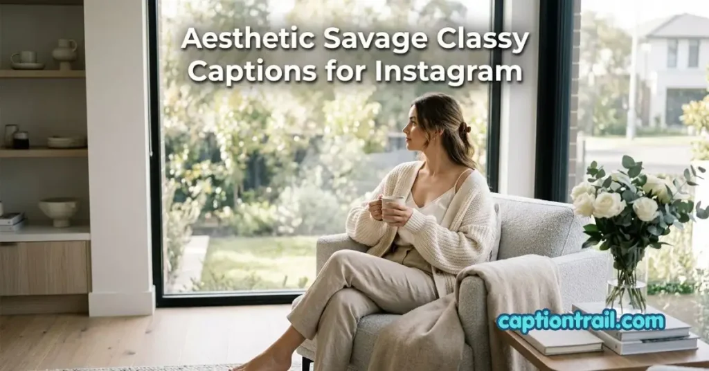 Savage Classy Captions for Instagram