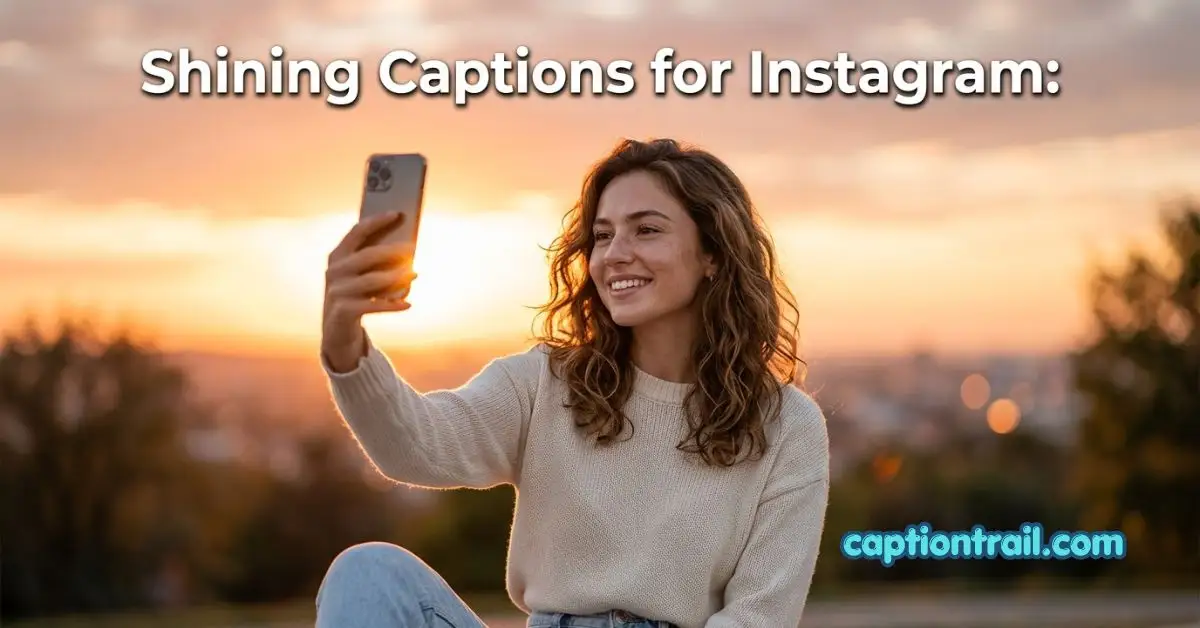 Shining Captions for Instagram