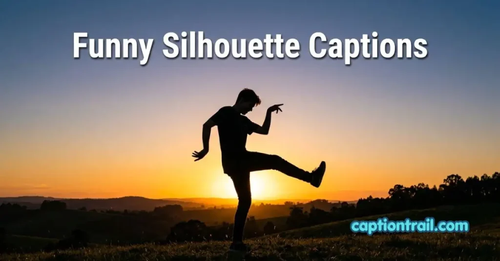 Silhouette Captions for Instagram