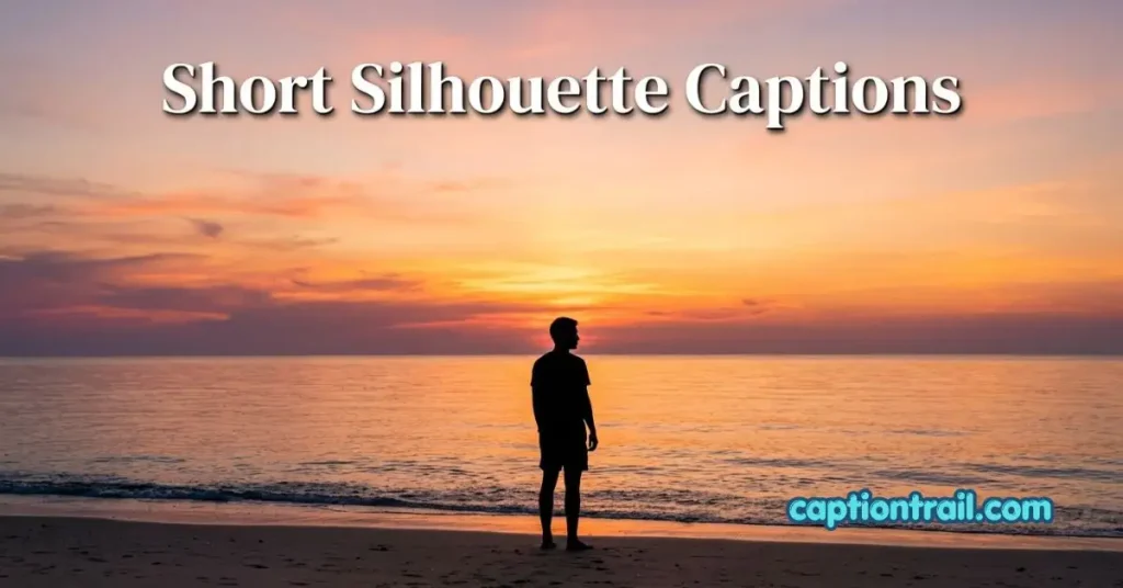 Silhouette Captions for Instagram