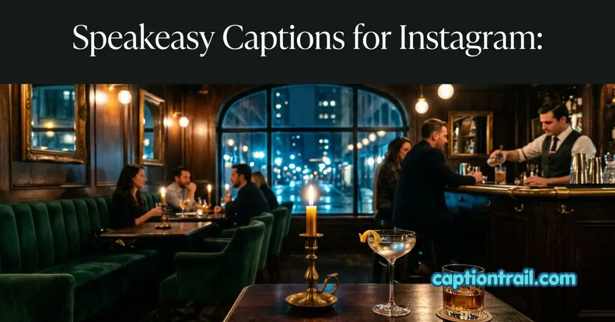 Speakeasy Captions for Instagram
