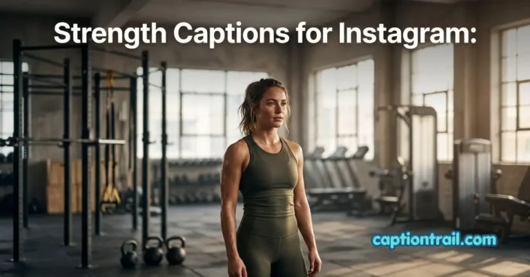 Strength Captions for Instagram