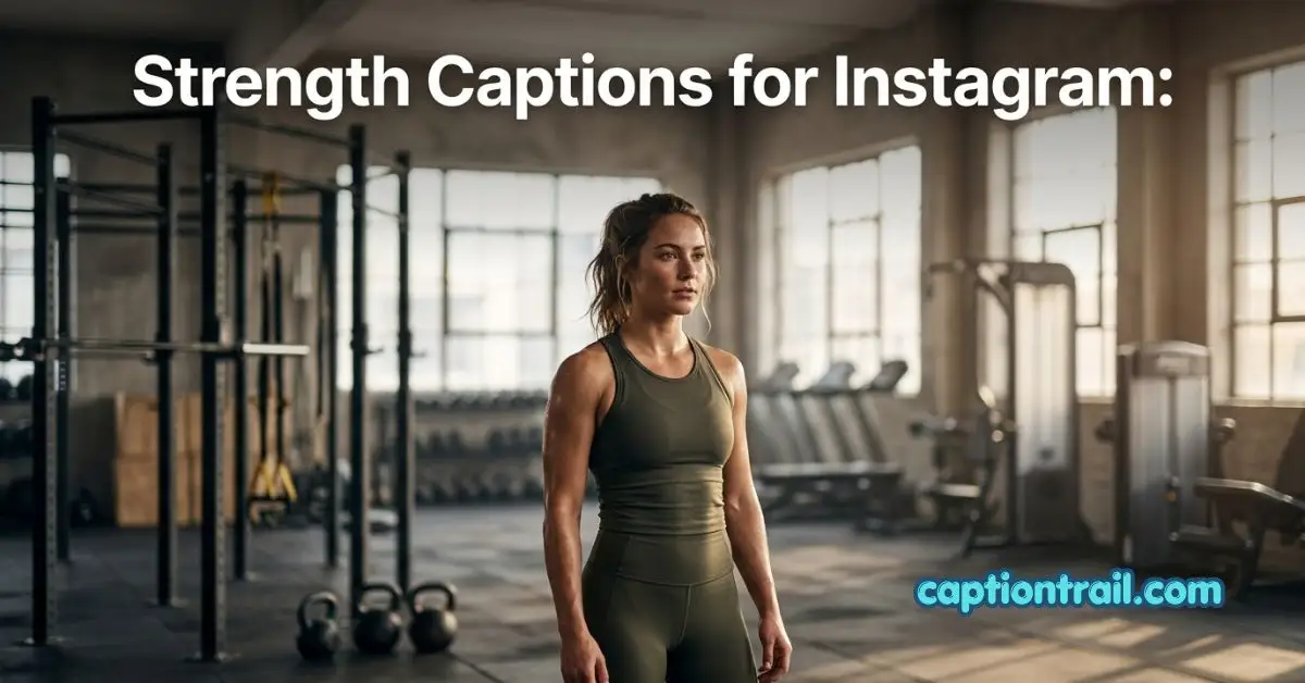 Strength Captions for Instagram
