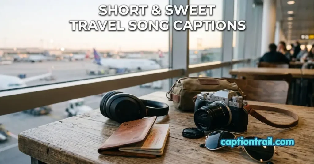 Travel Song Lyrics for Instagram Captions