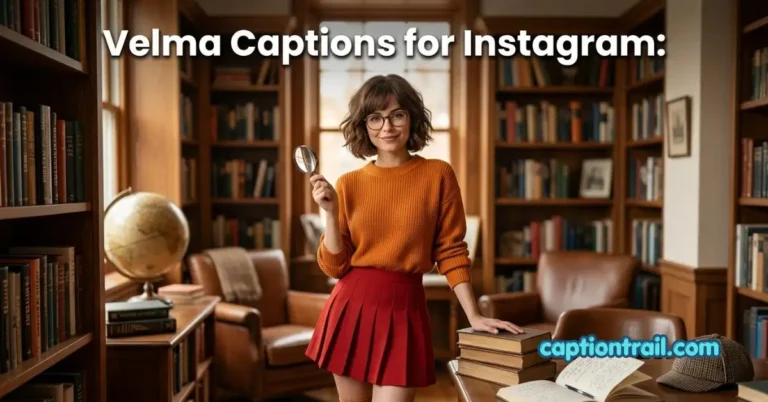 Velma Captions for Instagram