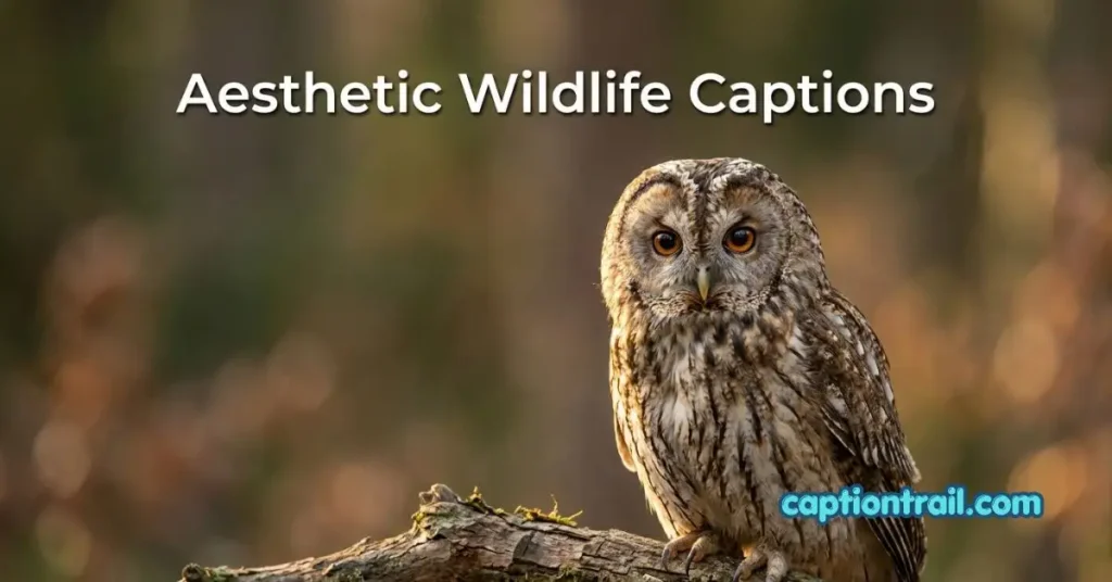Wildlife Captions for Instagram