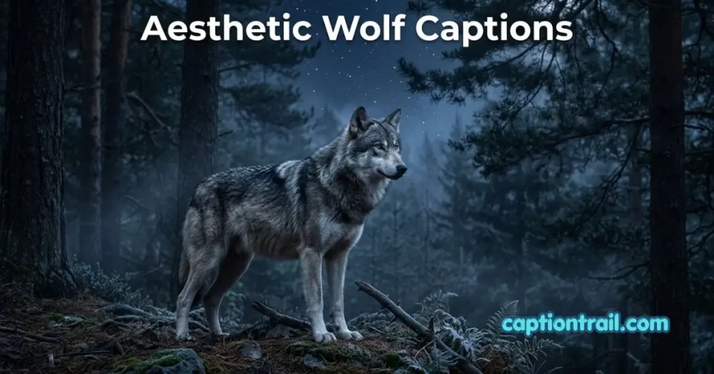 Wolf Captions for Instagram