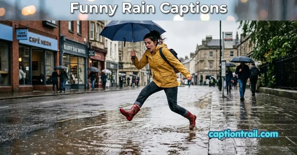 Raindrops Captions for Instagram