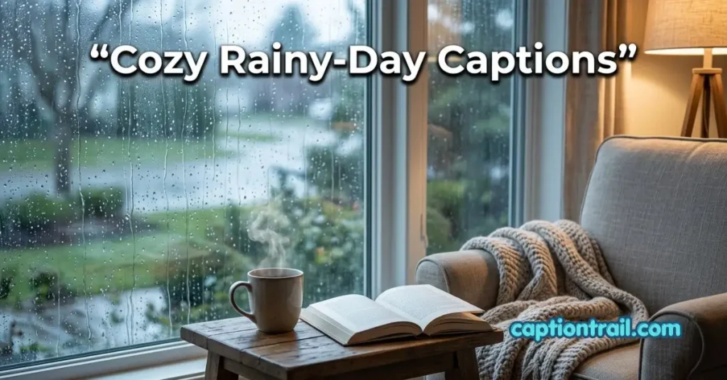 Raindrops Captions for Instagram