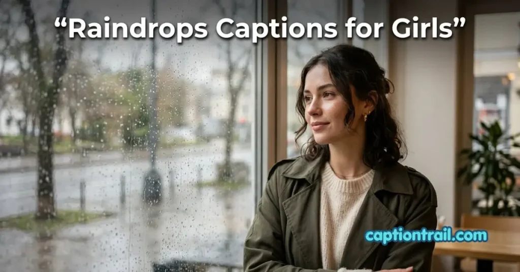 Raindrops Captions for Instagram