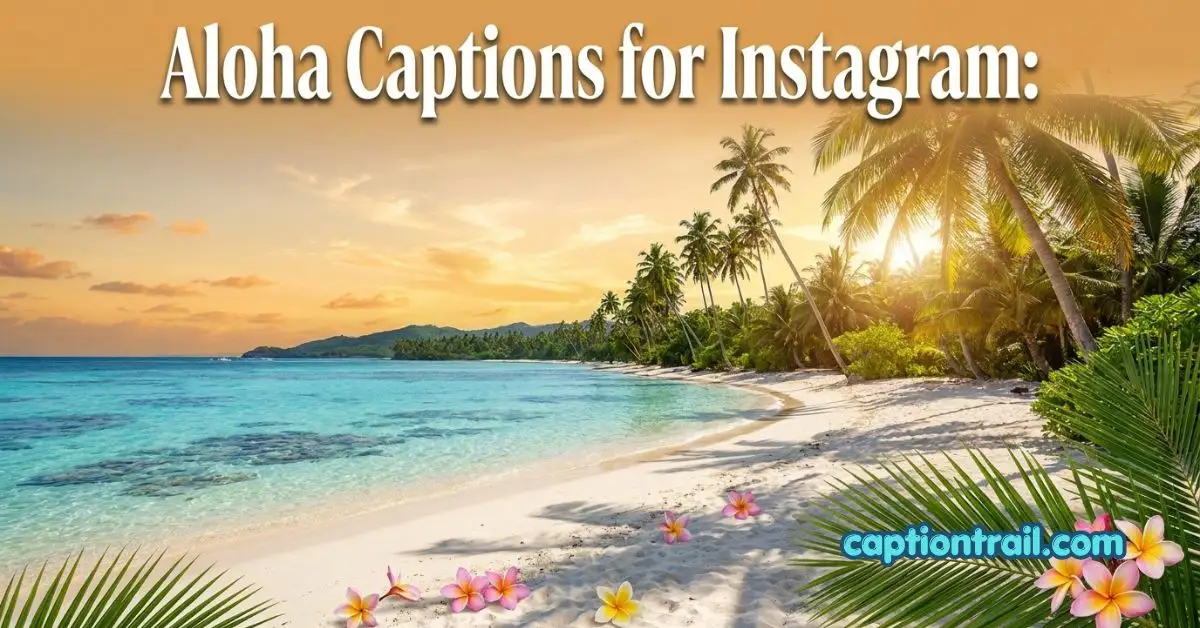 Aloha Captions for Instagram