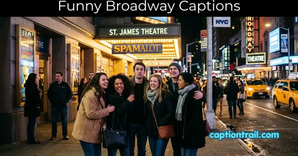 Broadway Captions for Instagram