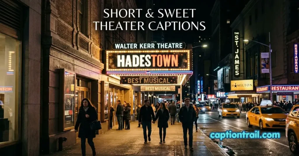 Broadway Captions for Instagram