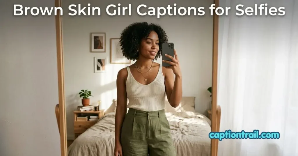 Brown Skin Girl Captions for Instagram