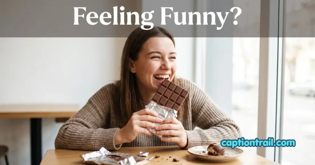 Chocolate Girl Captions for Instagram