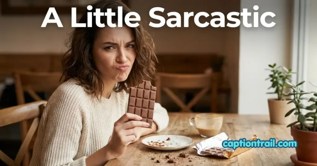 Chocolate Girl Captions for Instagram