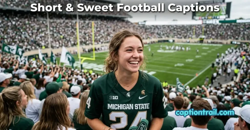 College Football Captions for Instagram