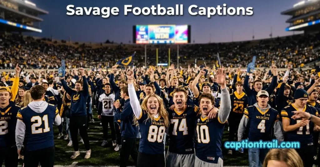 College Football Captions for Instagram