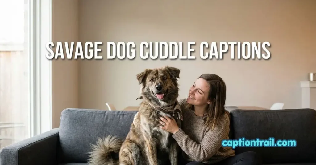 Dog Cuddle Captions for Instagram