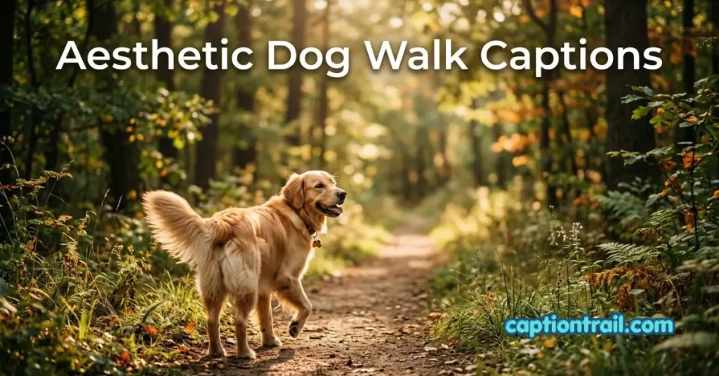Dog Walk Captions for Instagram