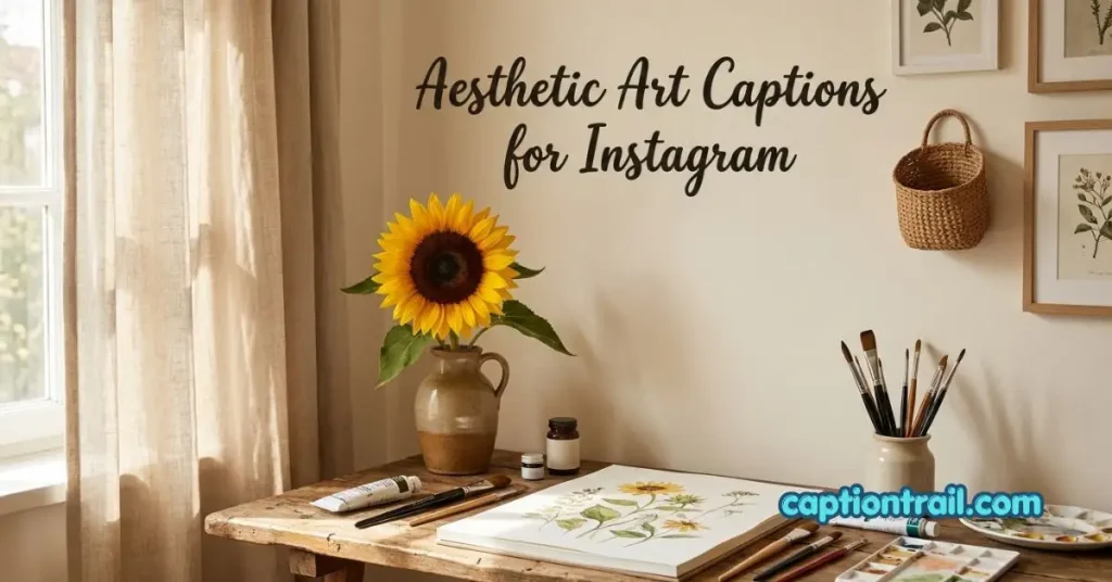 Funny Art Captions for Instagram