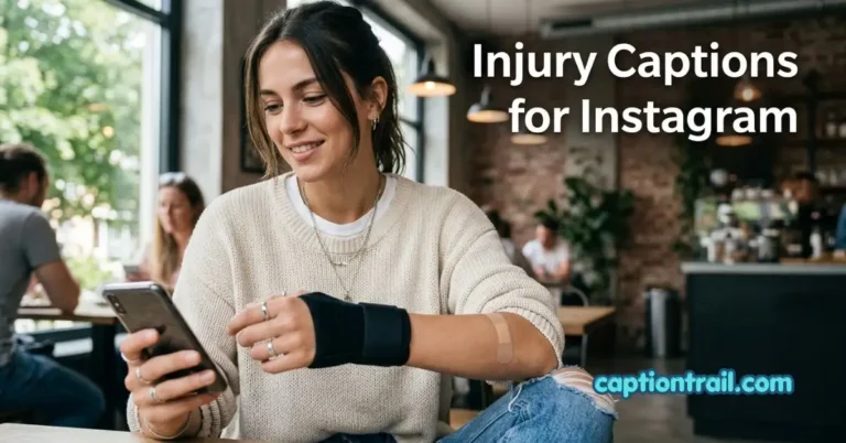 Injury Captions for Instagram