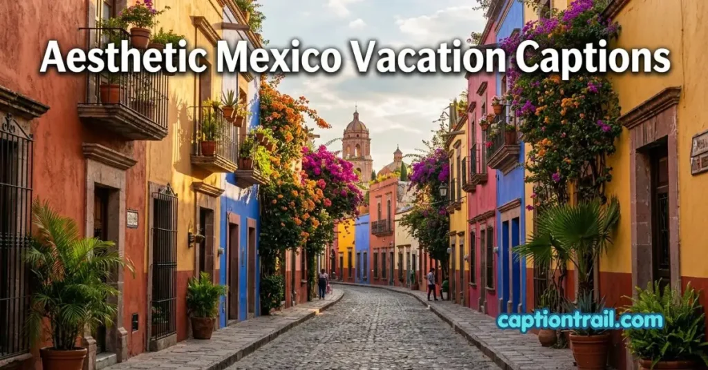 Mexico Vacation Captions for Instagram
