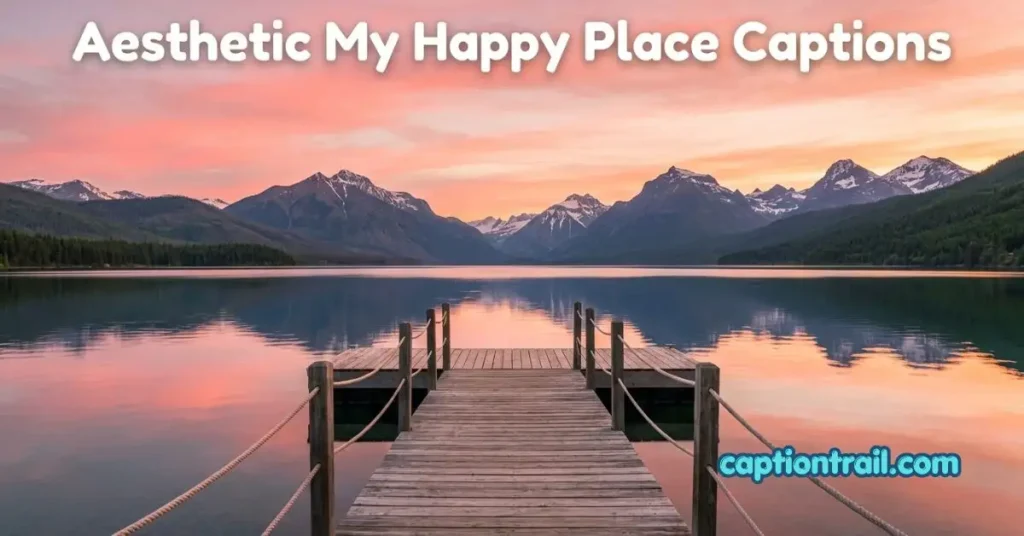 My Happy Place Captions for Instagram