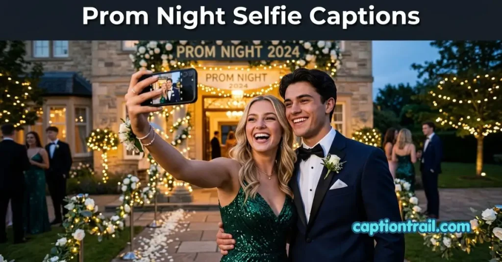 Prom Instagram Captions for Couples
