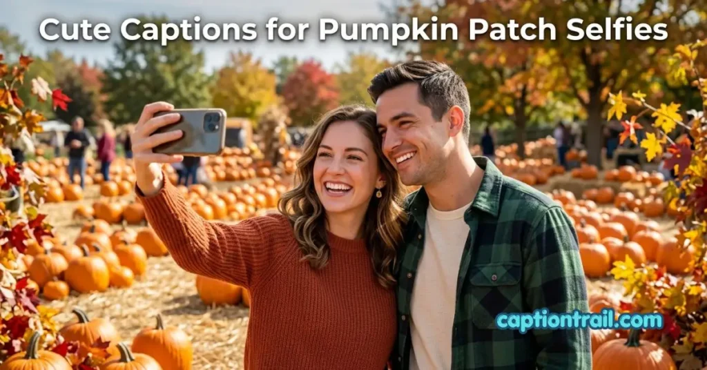 Pumpkin Patch Instagram Captions for Couples
