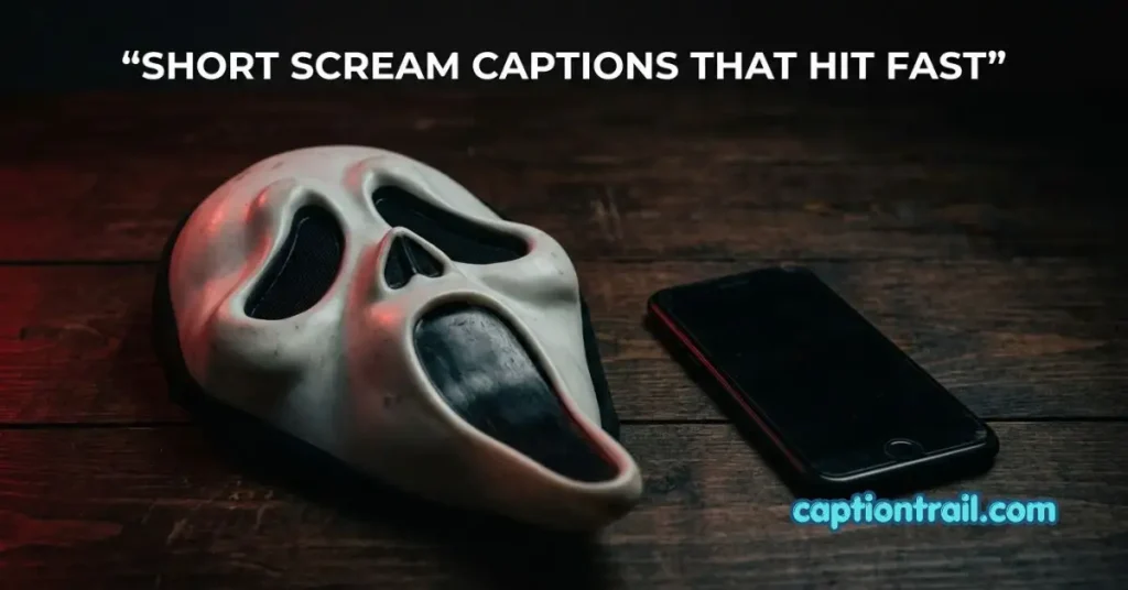 Scream Movie Captions for Instagram
