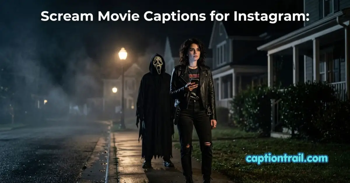 Scream Movie Captions for Instagram