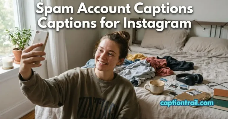 Spam Account Captions for Instagram