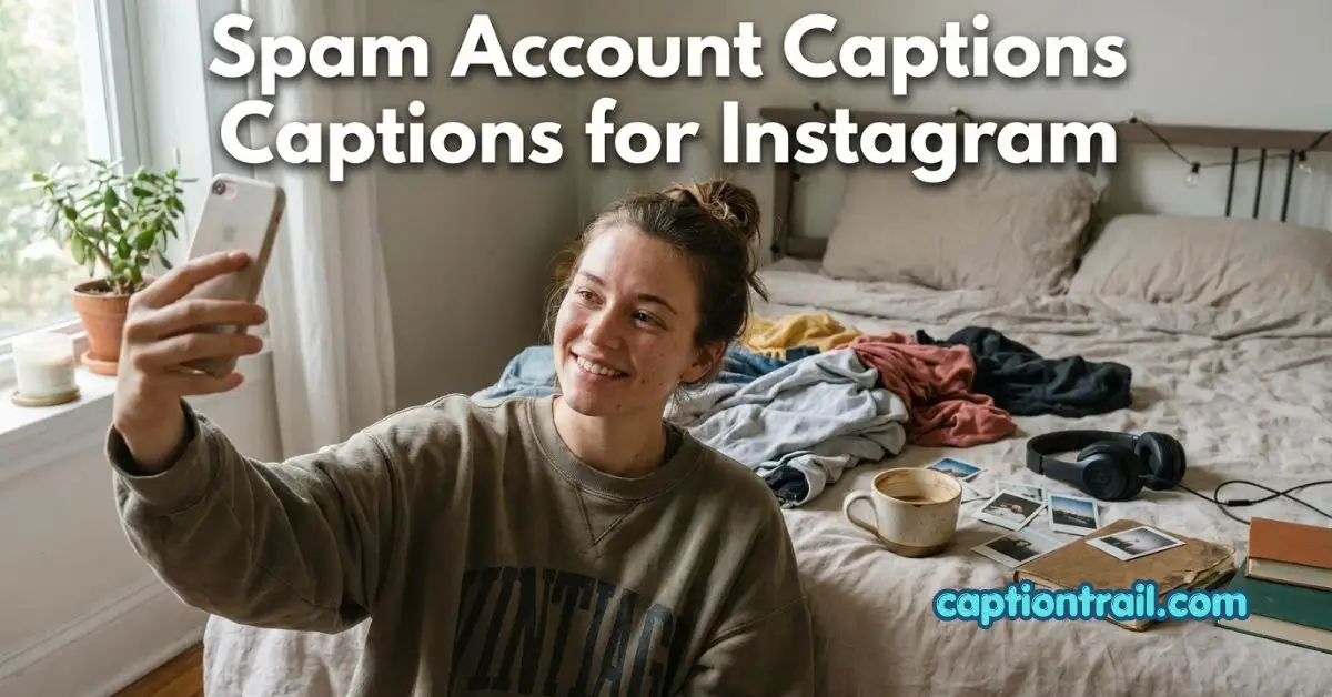 Spam Account Captions for Instagram
