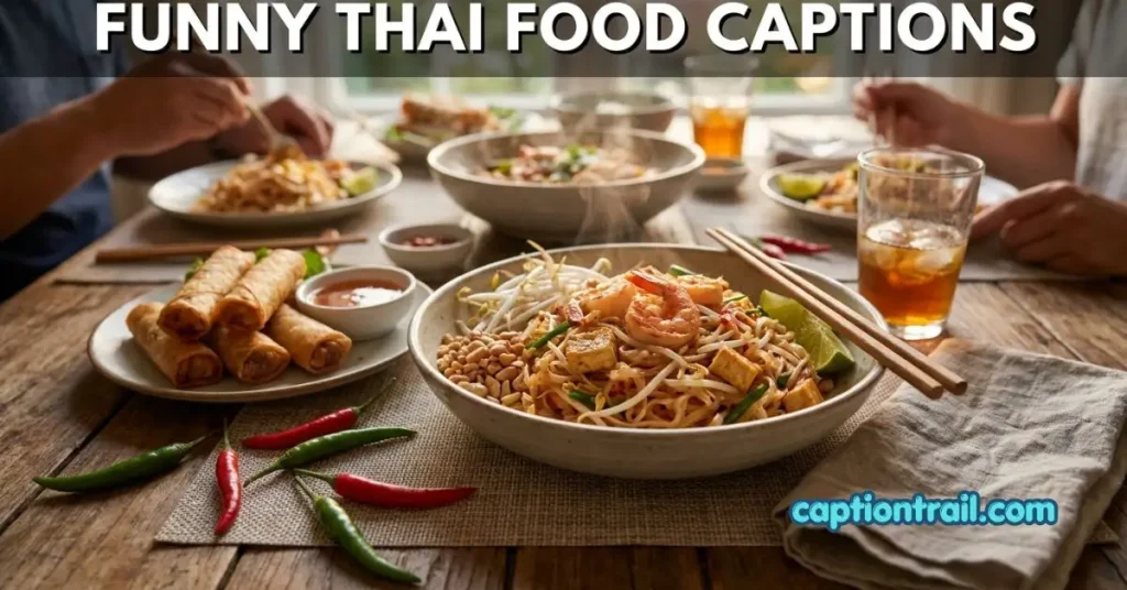 Thai Food Captions for Instagram
